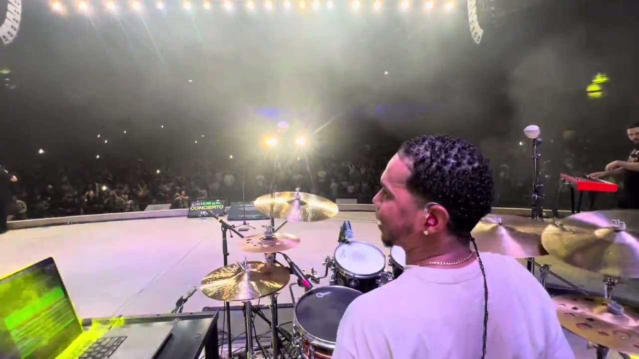 Luz Y Sal | Funky live | Cali Colombia 🇨🇴 | Drum Cam
