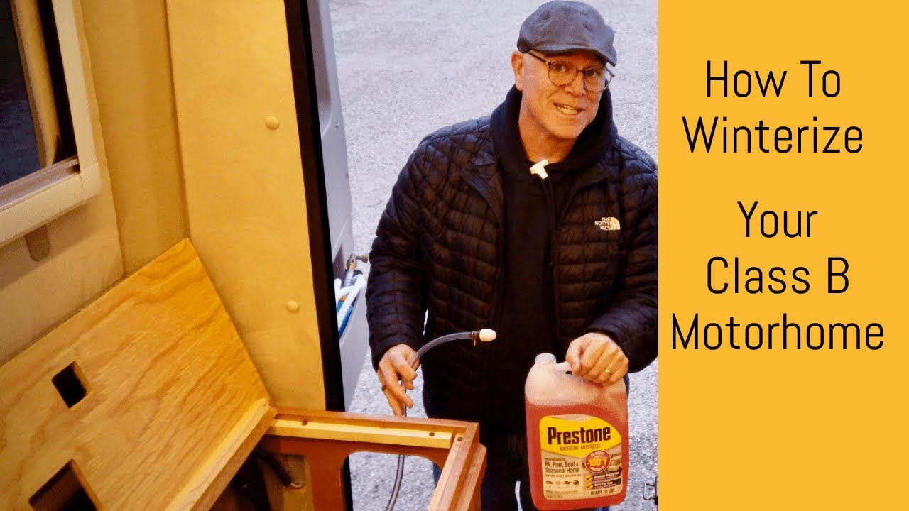 How to Winterize a Class B RV