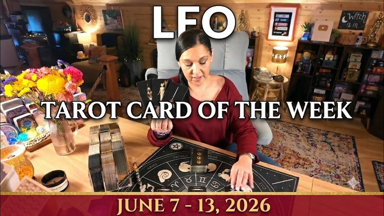 Лев ♌ Что пытается привлечь ваше внимание? 🎴 Карта Таро на неделю 🎴 7&ndash;13 июня 2026 г.