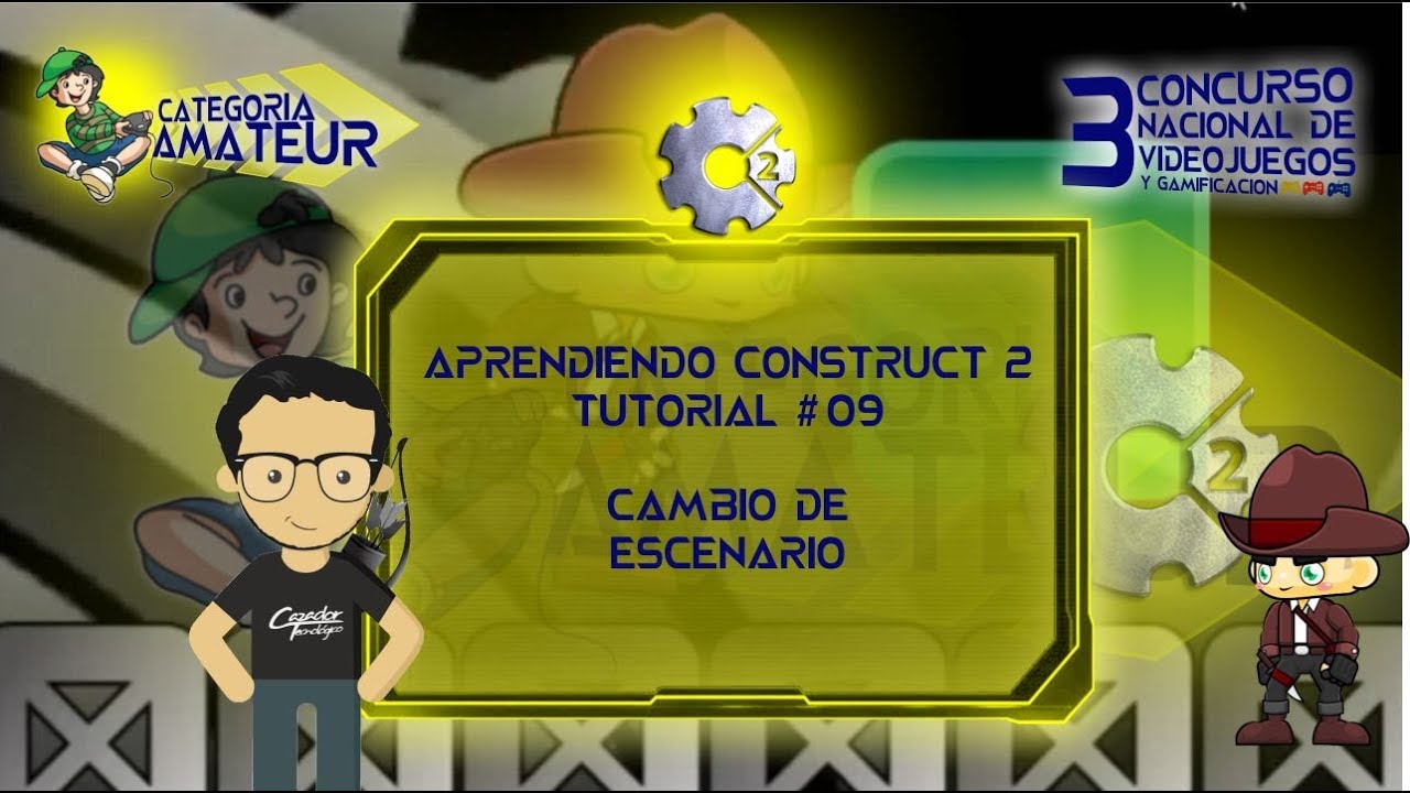 Transición entre niveles | Desvanecimiento de Pantalla - Aprendiendo Construct 2 T-09