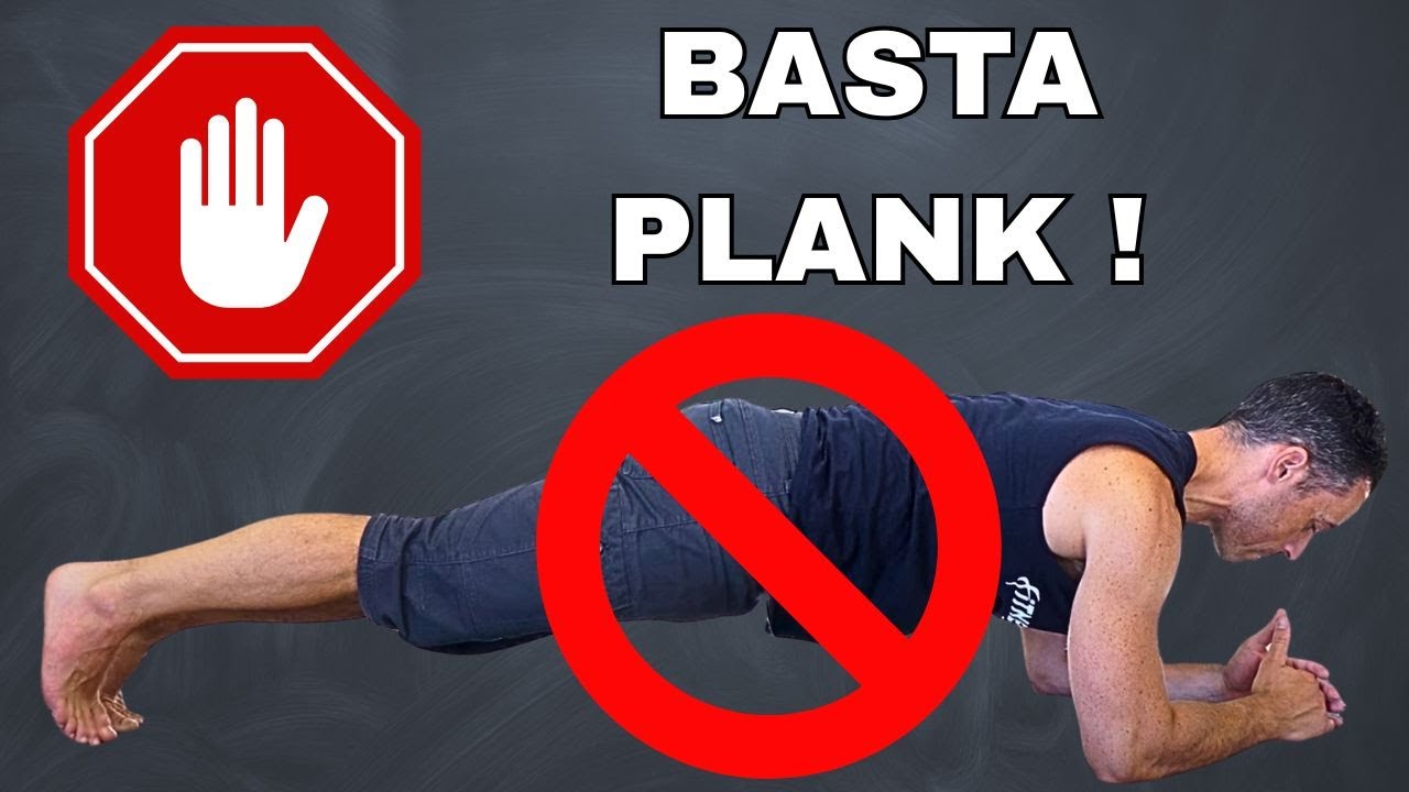 Basta PLANK: ecco alternative più efficaci (addome e schiena)