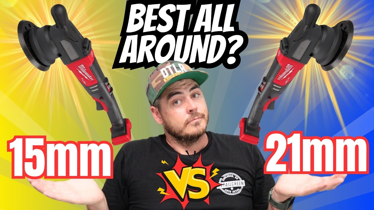 Choosing The Right Car Detailing Polisher: 15mm Vs 21mm Dual Action