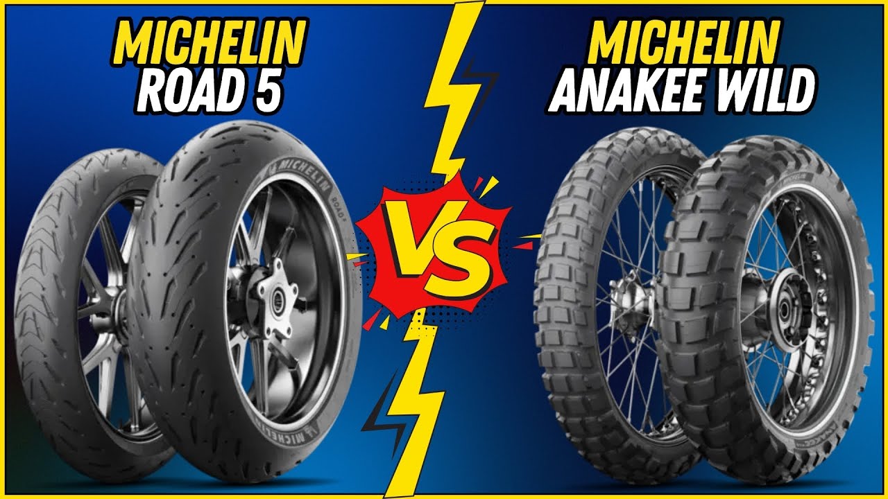 Michelin Road 5 vs Michelin Anakee Wild: Sport Touring vs Adventure Tire Comparison