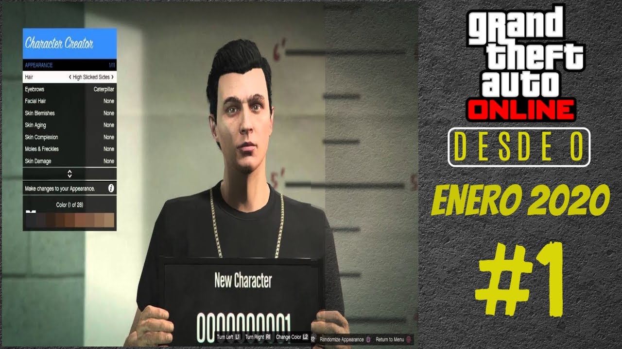 COMO INICIAR EN GTA ONLINE DESDE 0 EN 2020 #1.-crea tu personaje, primeras misiones y contactos