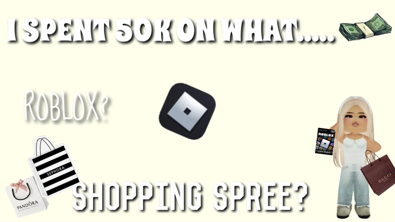 Я ПОТРАТИЛ 50К? НА… ШОПИНГ Vanilla Girl в Roblox? 🫧🍨