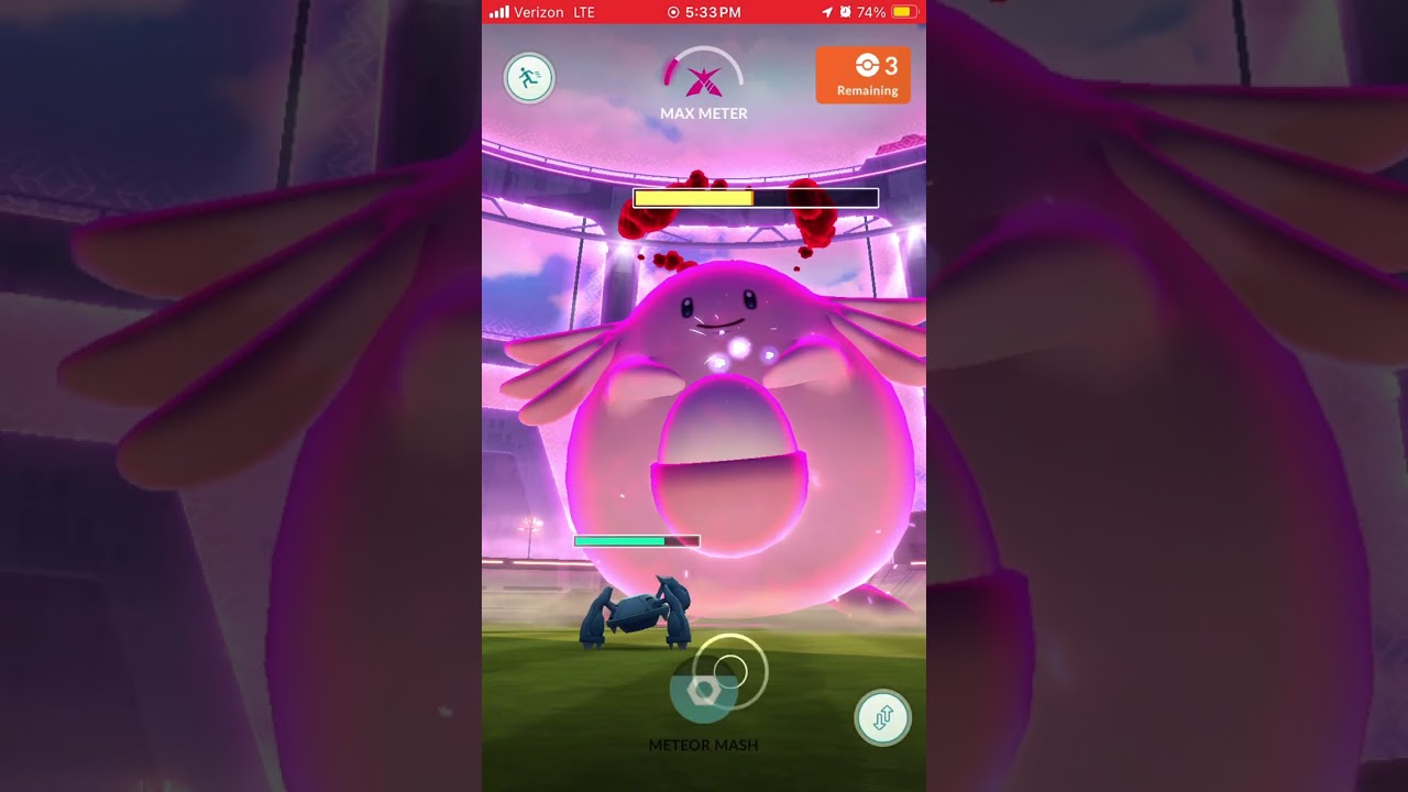 Dynamax Chansey Raid Pokemon Go