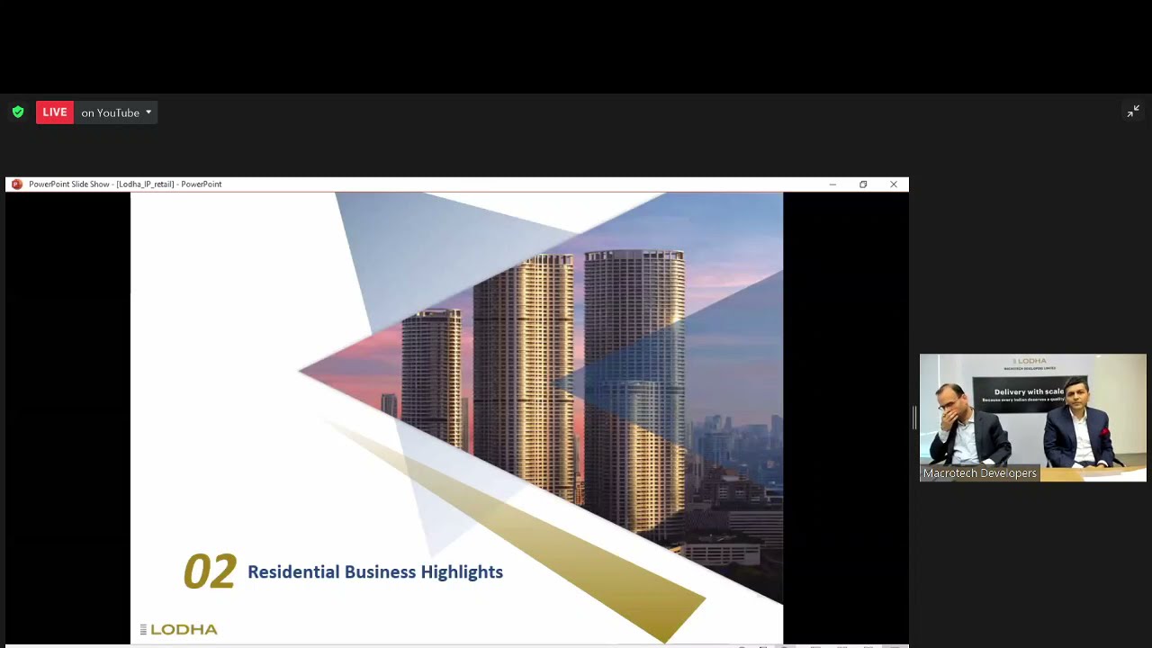 Macrotech (Lodha) Developers: Pre-IPO Discussion with Analysts and Investors