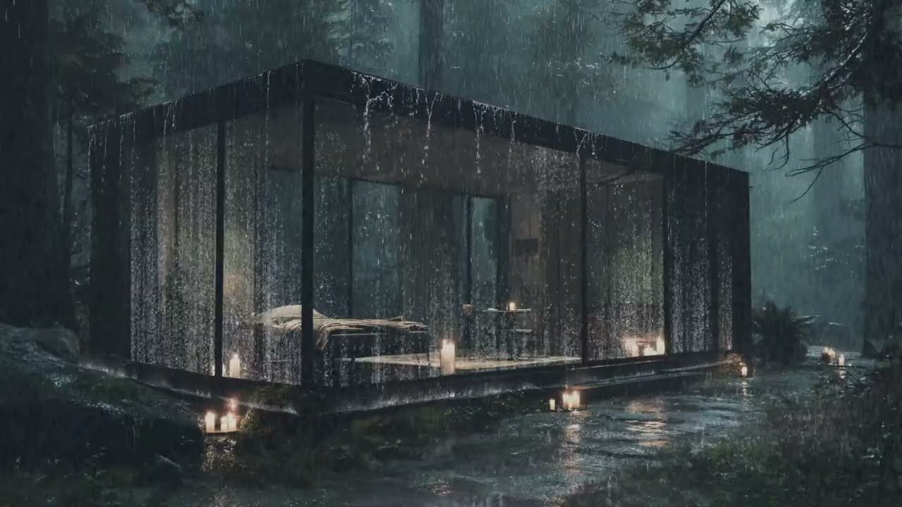 Lluvia Nocturna y Tranquilidad | Música Chill para Relajación, Sueño Profundo y Paz Mental