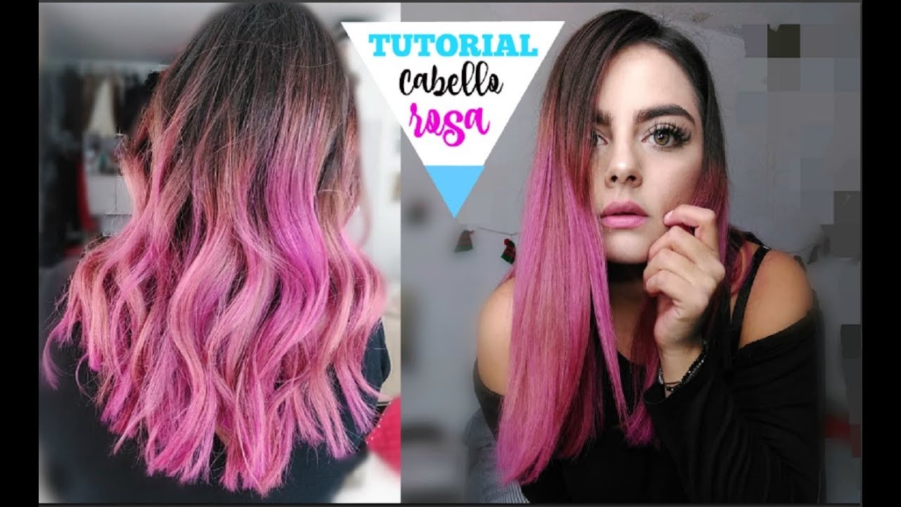 Como teñí mi cabello rosa
