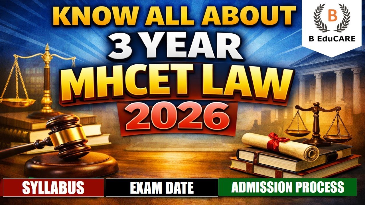 All about 3 YEAR  MHCET LAW 2026 | Syllabus | Exam Date | Admission Process #cet #cet2026