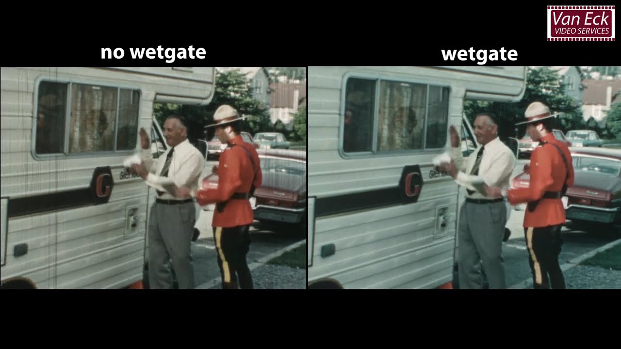 Wetgate scanning comparison   Van Eck Video Services