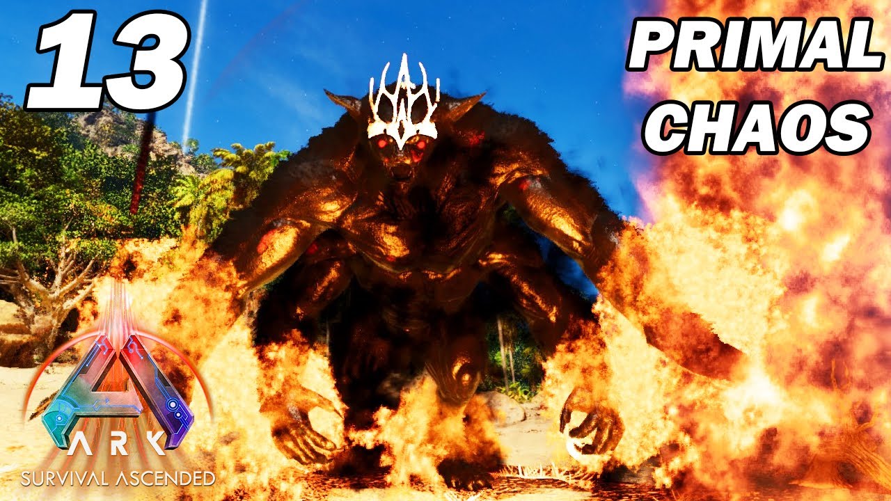Je capture le FEROX DEMONIC  ! Ark Ascended PRIMAL CHAOS 13
