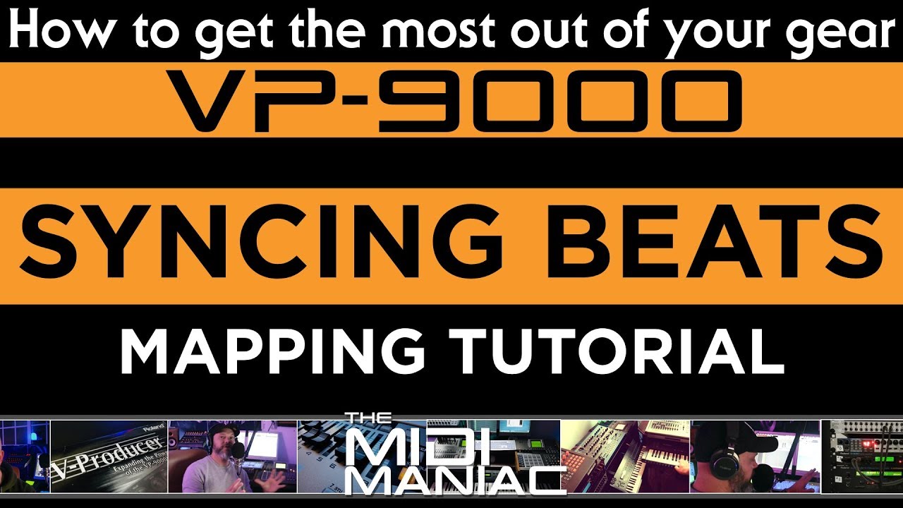 Roland VP-9000 - Syncing beats with different BPM