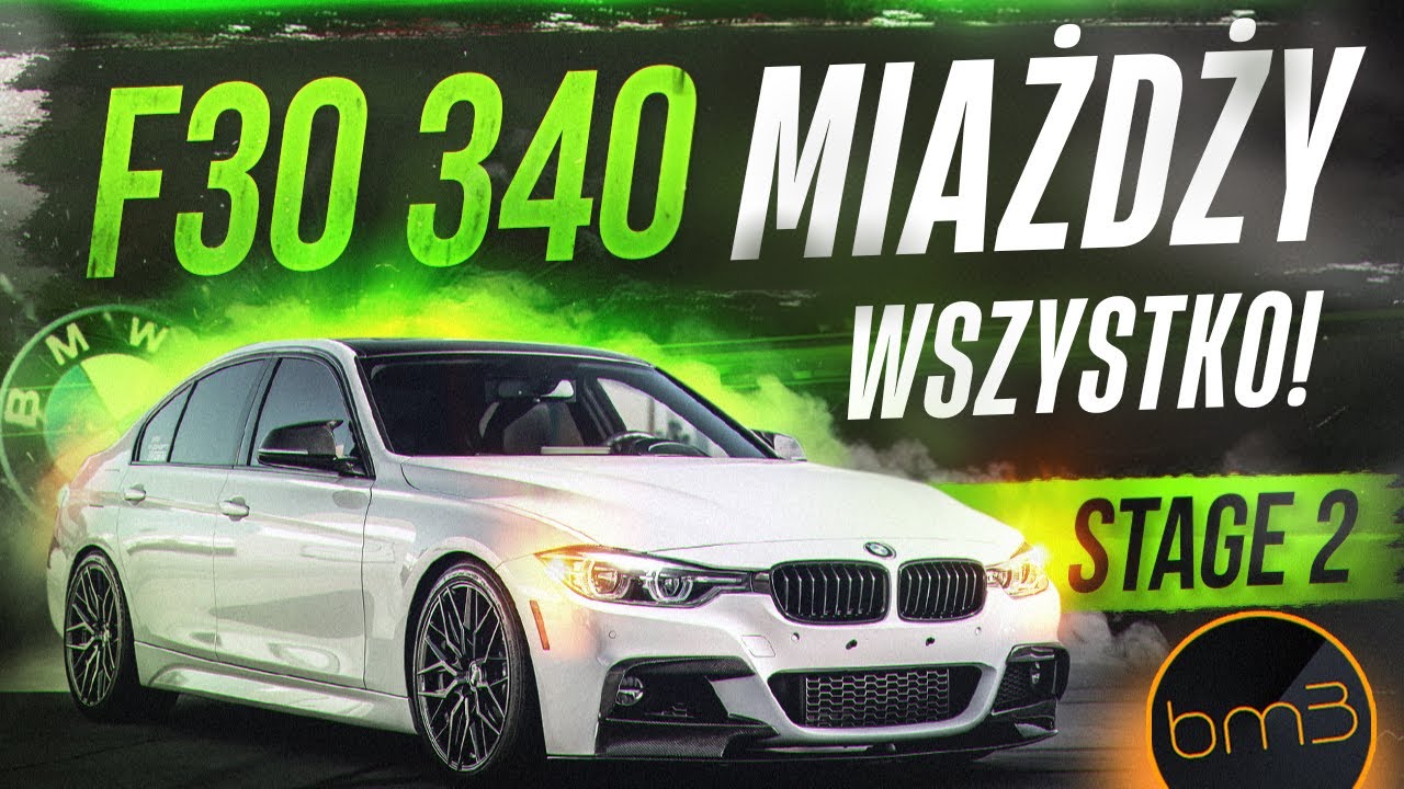 BMW F30 340: urodzony, by poniżać! Rozrywa wszystkich na Stage 2!