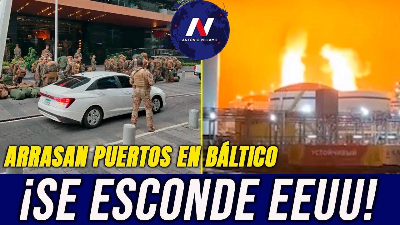 &iexcl;Se esconden tropas de EEUU! Ir&aacute;n reitera NO a Trump. Arrasan puertos rusos en el B&aacute;ltico, no cargan