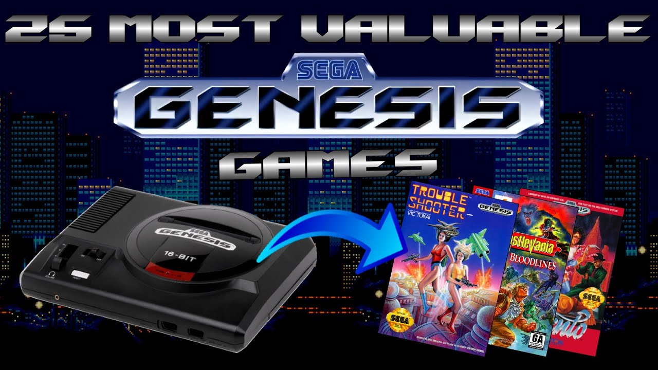 25 самых дорогих игр для Sega Genesis (с 2004 по 2024 год)