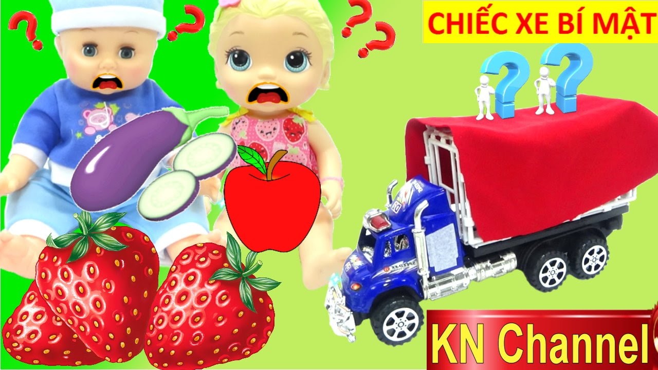 Đồ chơi nhà bếp CHIẾC XE  BÍ MẬT MỚI CỦA BÚP BÊ BABY ALIVE DOLL Kitchen toy