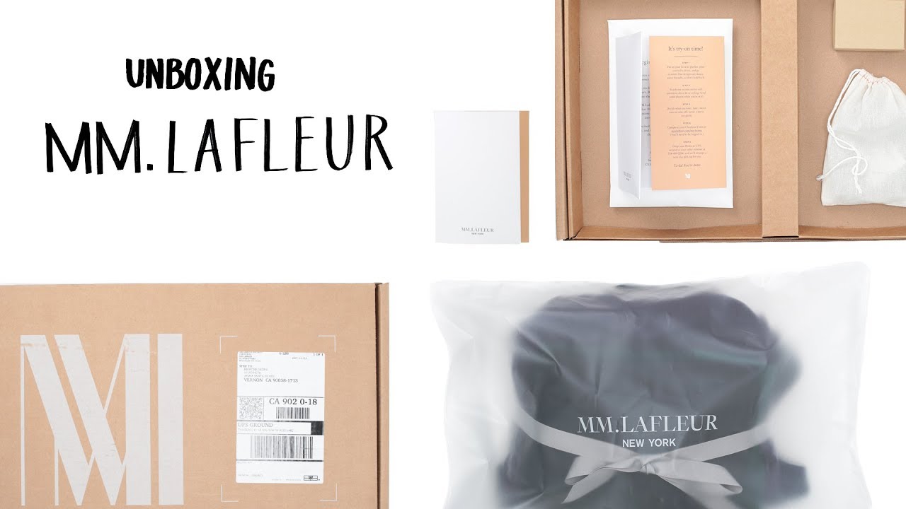 Unboxing MM.LaFleur