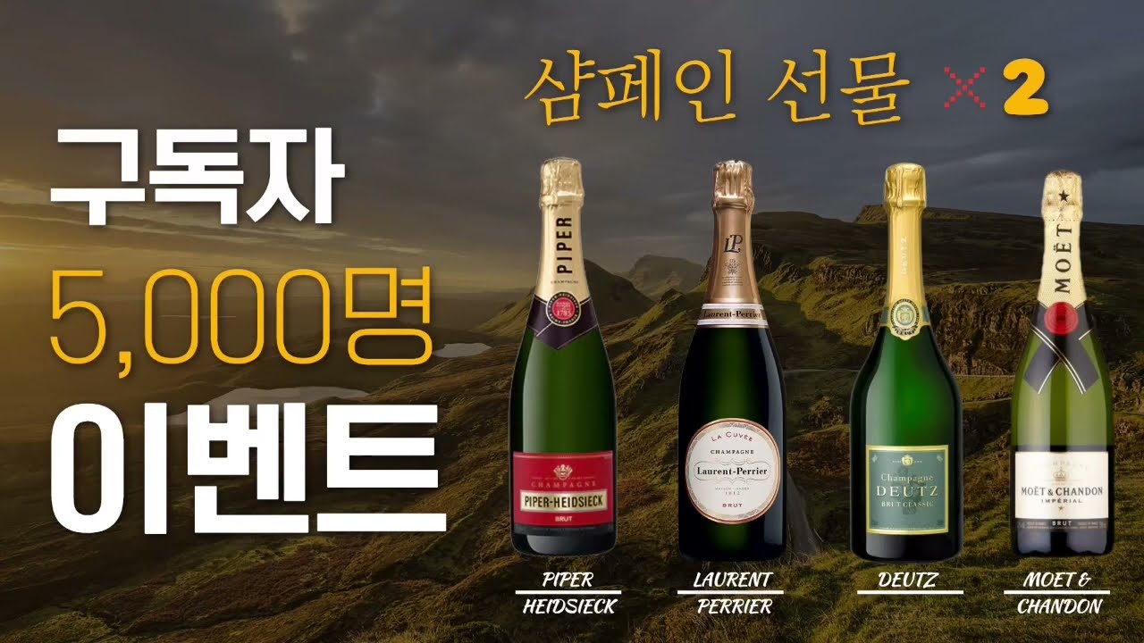 그동안 감사했습니다! (샴페인 선물 증정)