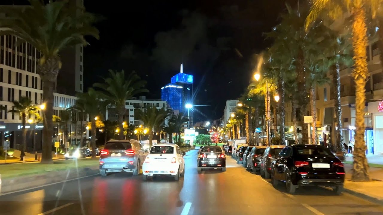 RABAT شوف فيديو لجولة بلحظة ربانية على أنغام ملائكية بأشهر الأحياء وبأشوارع مدينة الأنوار Morocco
