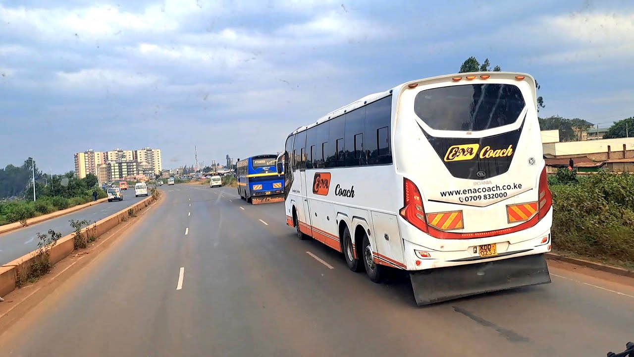 ENA COACH SCANIA F360 UP AGAINST NYAMIRA EXPRESS MV123
