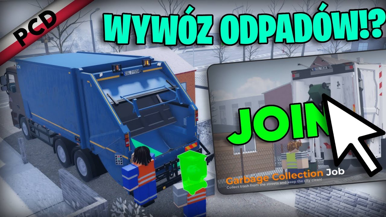 🚛Garbage Collection - Nowa Praca! - Update 01.01.2025 | Polish Car Driving Roblox