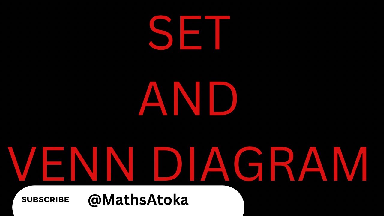 SET AND VENN DIAGRAM | Full course