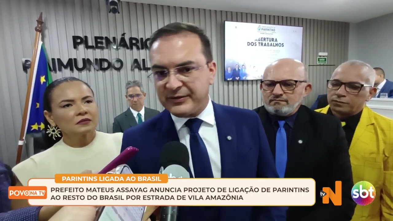 MATEUS ASSAYAG FALA SOBRE LIGAÇÃO DE PARINTINS AO RESTO DO BRASIL POR ESTRADA DE VILA AMAZÔNIA