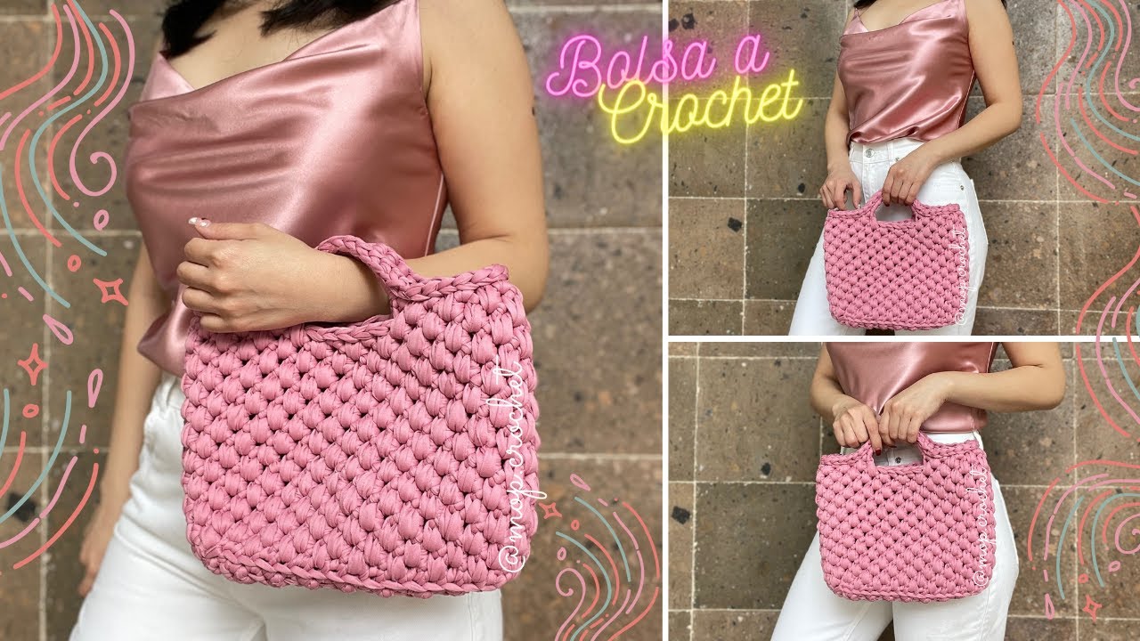 Bolsa a Crochet | Trapillo a Crochet | Diestra
