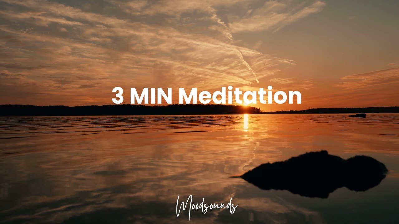 3 MIN Serotonin Boost Meditation Music | Selfcare and Focus