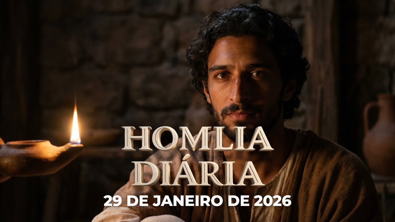 HOMILIA DIÁRIA | Mc 4,21–25 | A luz revelada | 29 janeiro 2026 | 3ª Semana do Tempo Comum