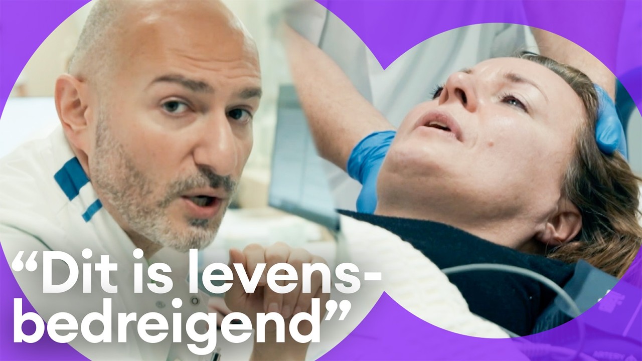 Vrouw valt 4 meter van ladder af | Op de spoed | EO