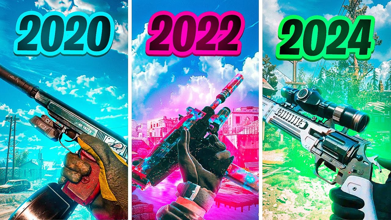 The ENTIRE HISTORY of PISTOLS In WARZONE