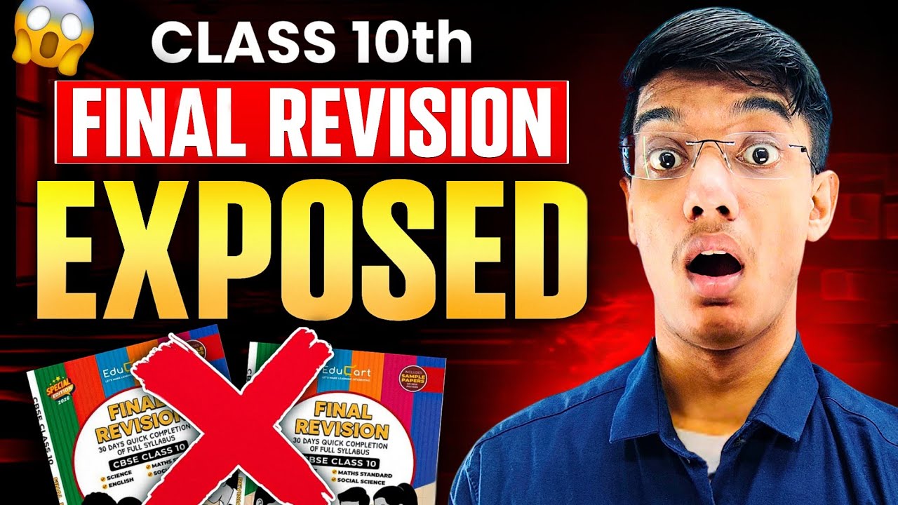 Warning ⚠️ Don't Take Final Revision Book before watching this !