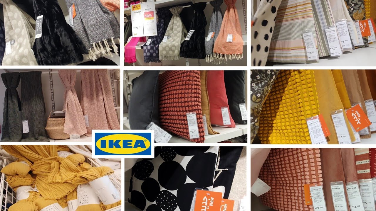 IKEA - TRANSFORM YOUR LIVING ROOM With This Gorgeous Collection Of SOFA THROWS & CUSHION COVERS