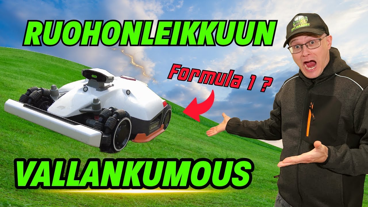 NYT SUOMESSA! Mammotion LUBA 2 AWD 3000X / 5000X