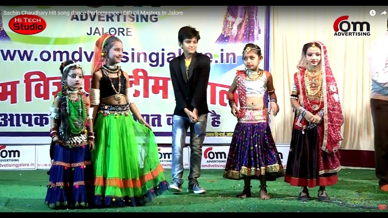 ''CHOUDHARY'' Sachin Chaudhary Rajasthani dance Performance | DID L'il Masters In Jalore