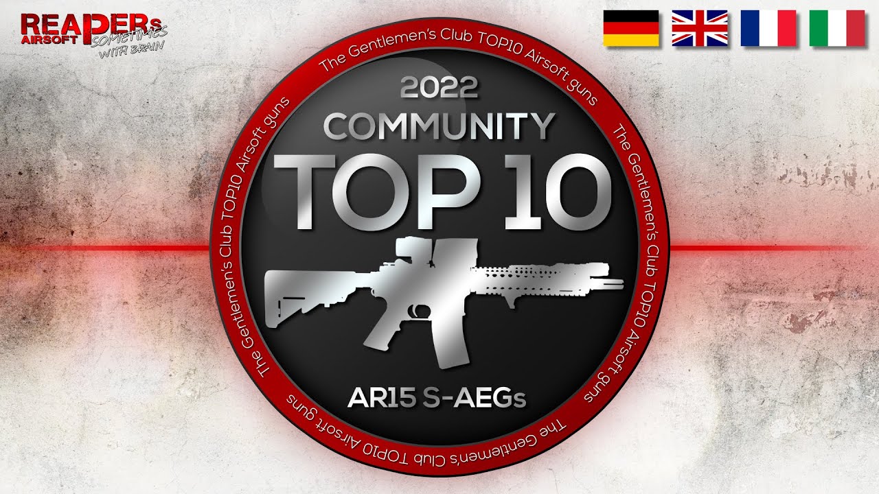 [TOP-10] Die beliebtesten AR15 (M4/M16) S-AEGs 2022 (Softair/Airsoft/Ranking) Deutsch
