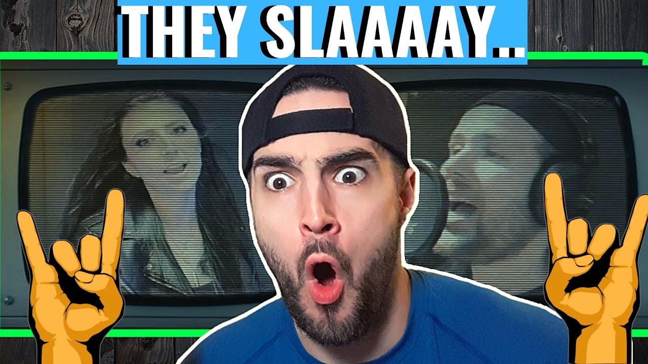 PYRAMAZE & Brittney Slayes - Transcendence (2021) / Официальное лирическое видео РЕАКЦИЯ!