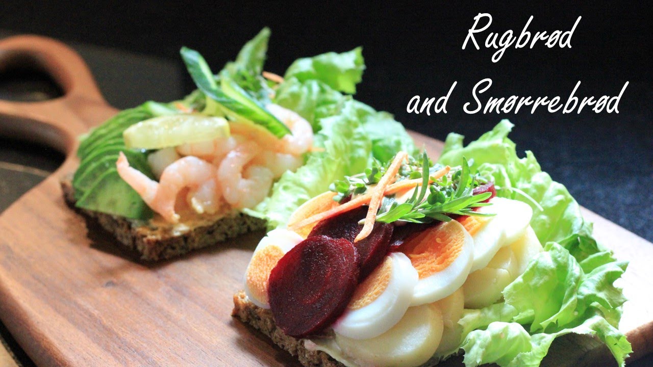 Rugbrød and Smørrebrød Recipe | The Most Delicious Danish Rye Bread & Scrumptious Open-sandwiches