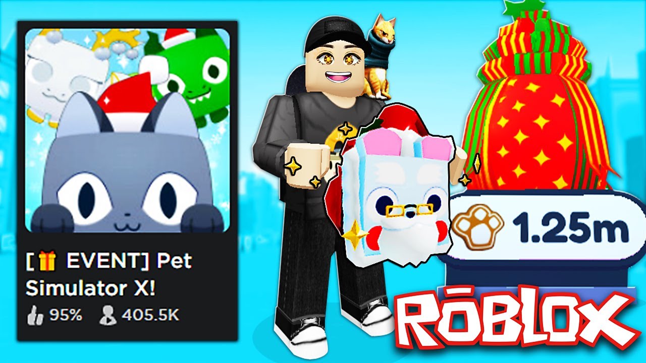 Pet Simulator X | ROBLOX | CHRISTMAS EVENT! (NEW UPDATE)