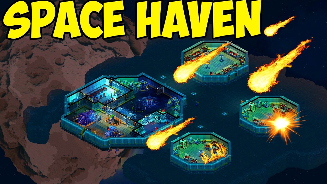 I built A Space Station on the Edge of Existence in Space Haven