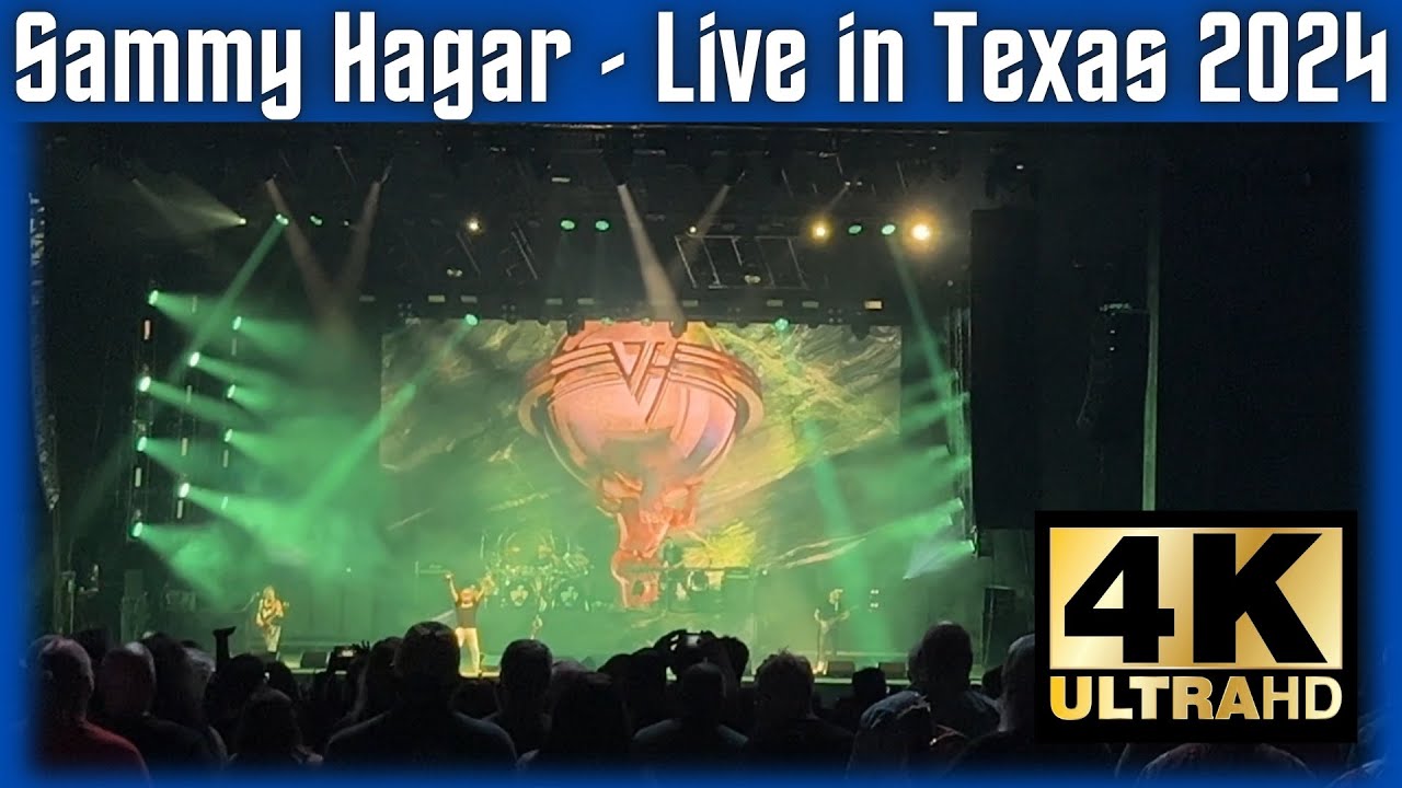 Van Halen/Sammy Hagar - Best of All Worlds Tour Live in Texas 2024 - Concert (4K)