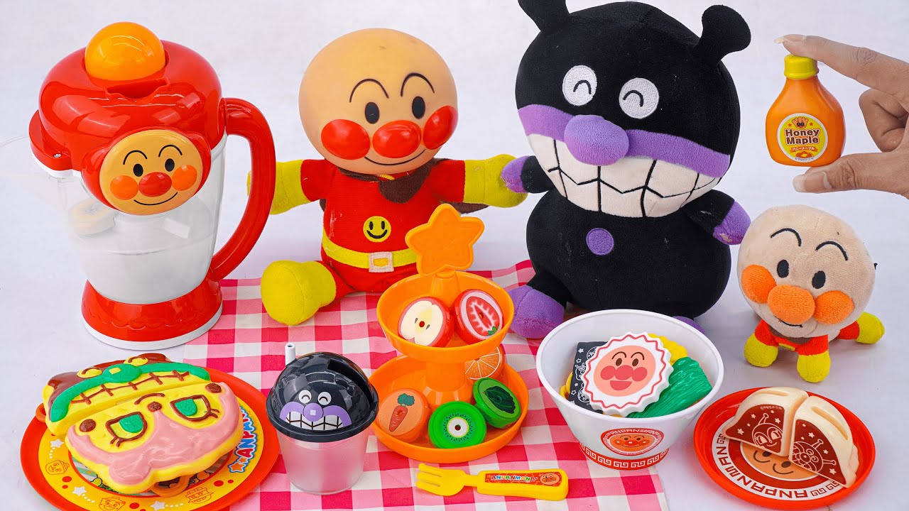 90 Minutes Satisfying with Unboxing Anpanman Picnic Adventure Toy Set ASMR | アンパンマンのおもちゃまとめ大全