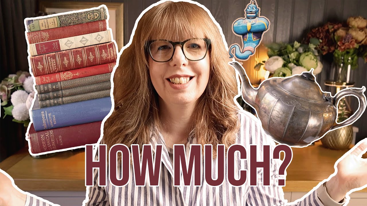 My Dark Academia Desk // Huge Thrift Haul & Style with Me