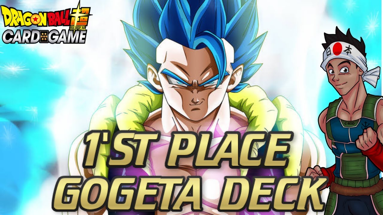 MY 1ST PLACE GOGETA DECK! DRAGON BALL SUPER CARD GAME