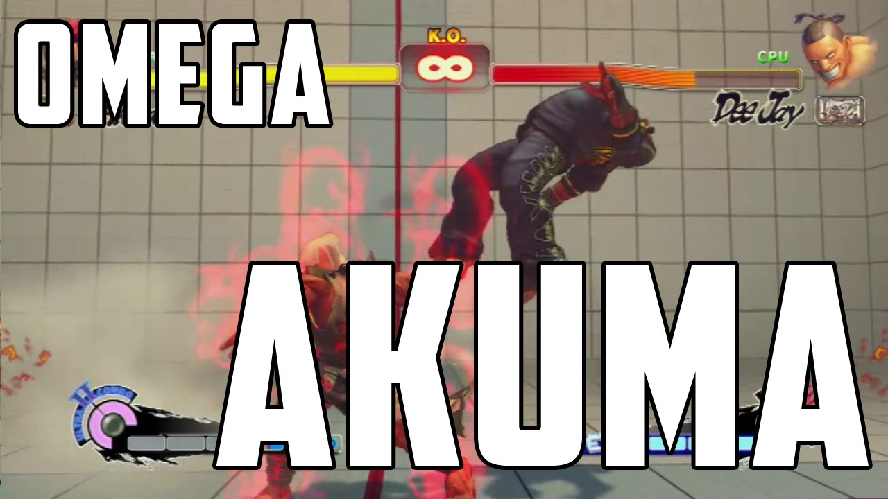 Omega Akuma Combo Video [60fps]