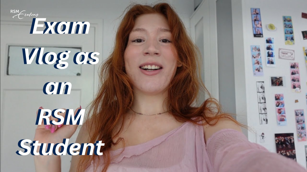 EXAM VLOG 📓 Productive Study Days, Part-Time Job Tips & My Last Exam as an IBA Student!