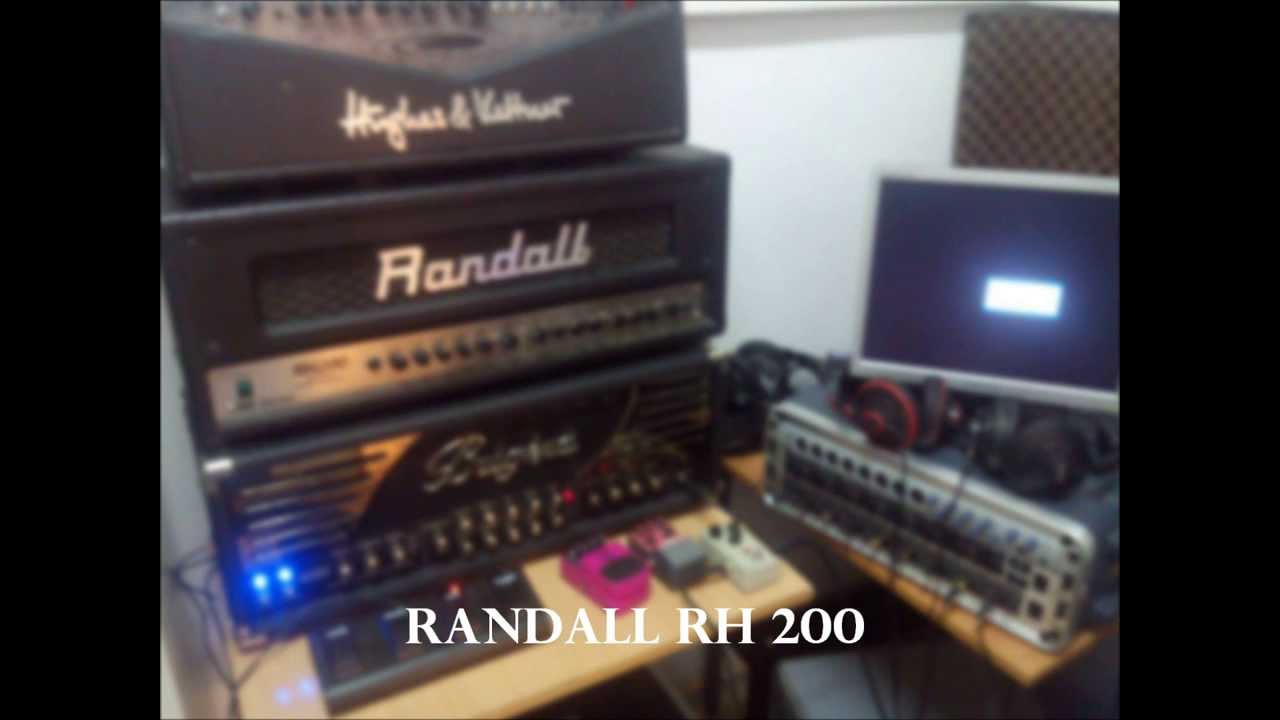 Randall RH200 Hughes & Kettner Vortex Bugera 333XL [Reamp Test - DAWAMP]