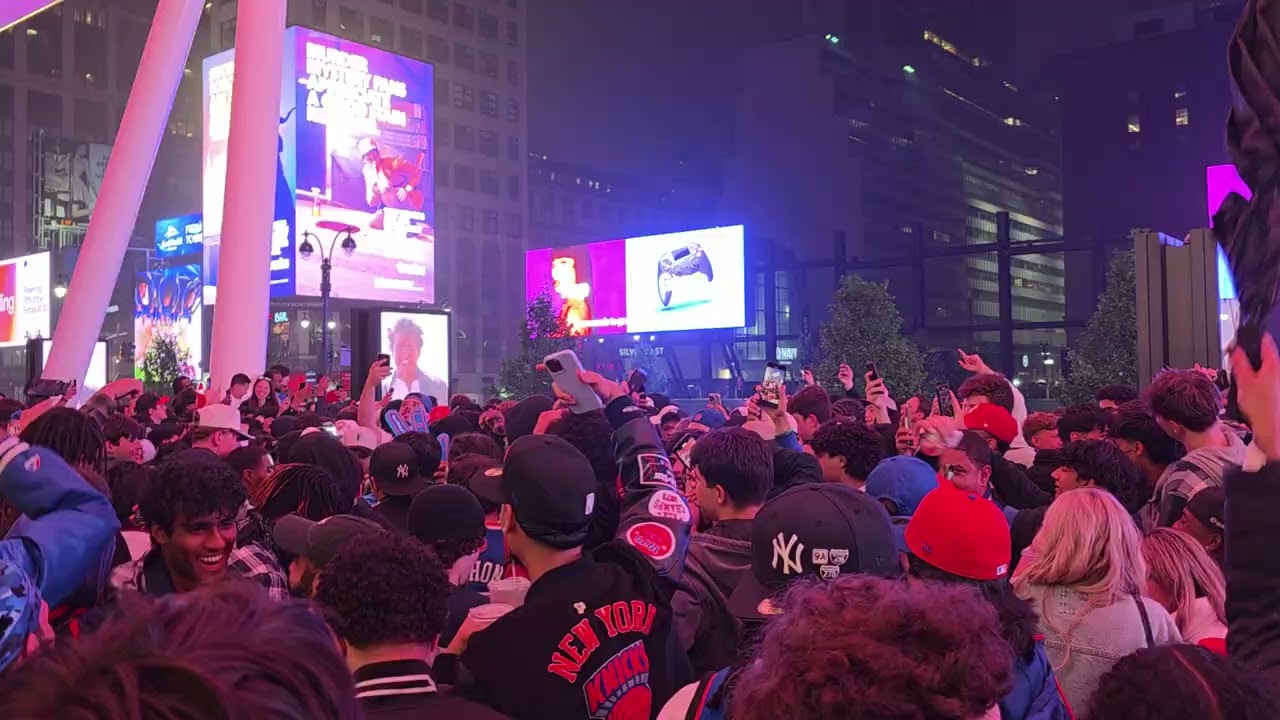 Knicks Fans rally hard outside MSG and keep the faith despite Game 5 loss to Celtics